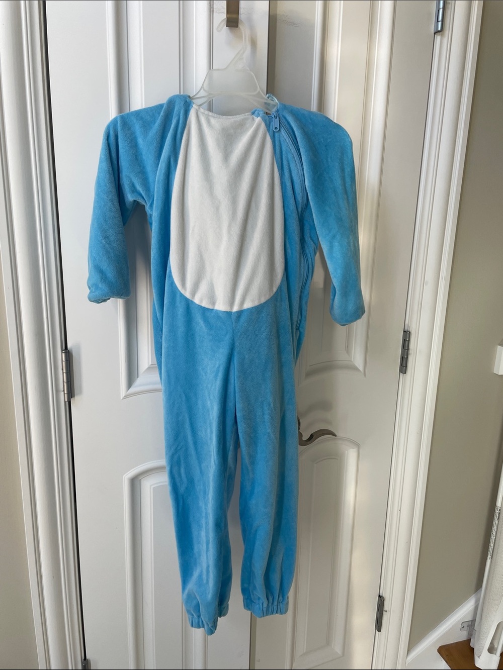 Target Blue and White soft shark costume